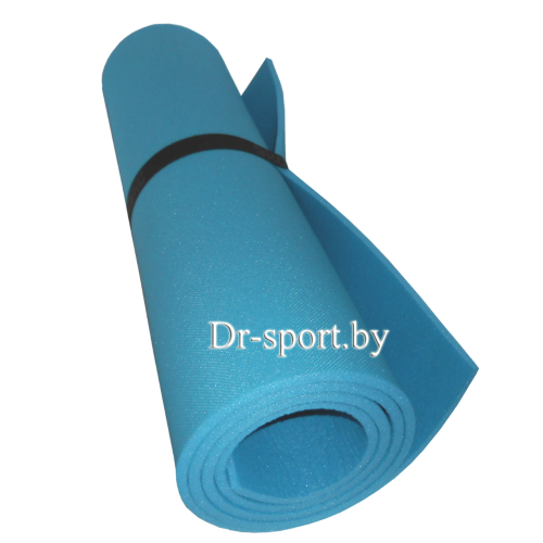 Коврик (пенка) гимнастический/туристический 8*0,6L1.8 голубой